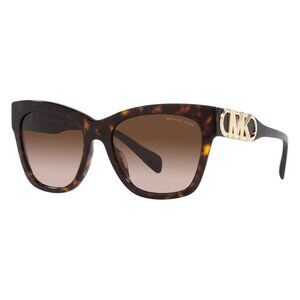 New MICHAEL KORS Empire Square Havana Butterfly MK2182U 300613 Sunglasses Women